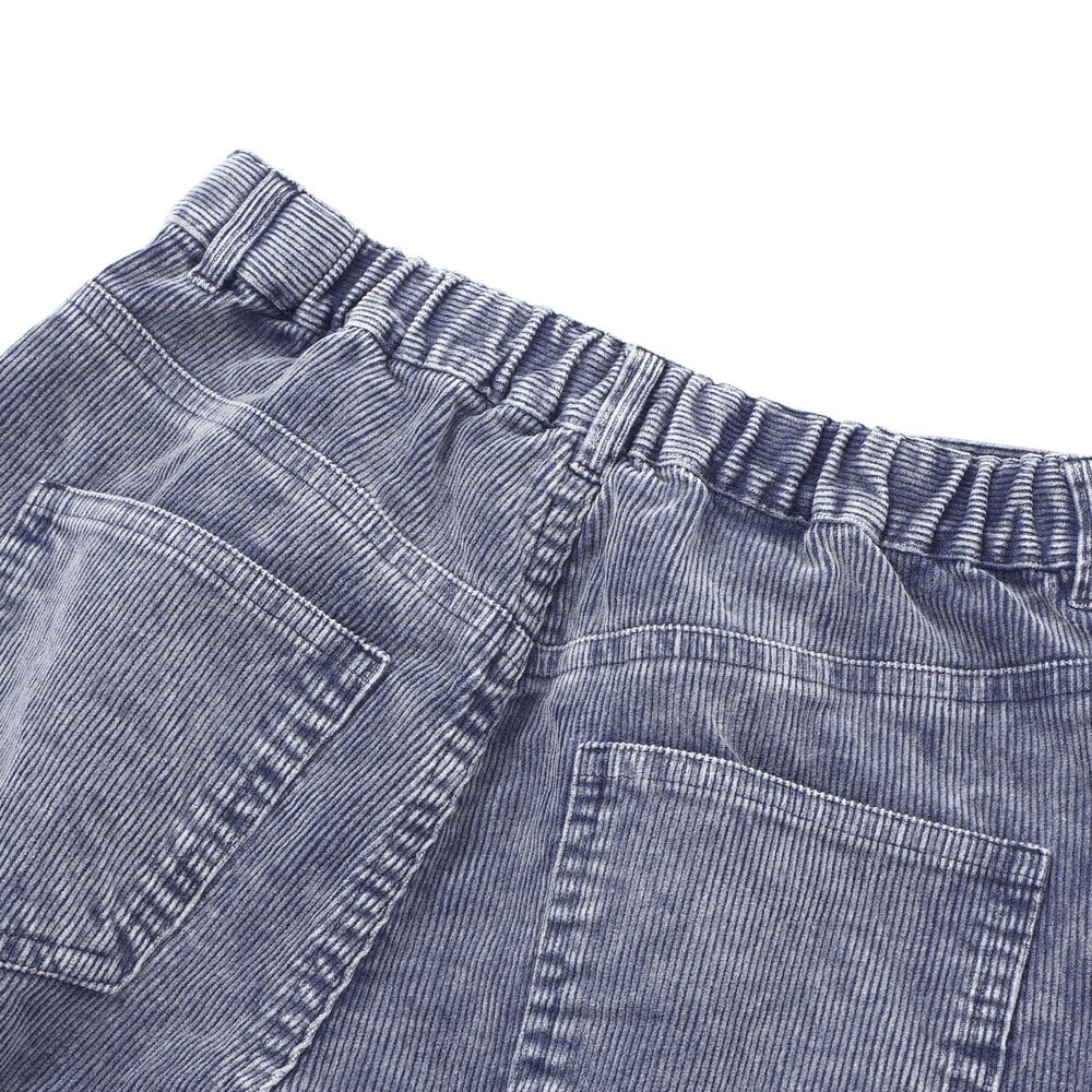 コーデュロイボトム(130~160cm) ブルー 130cm