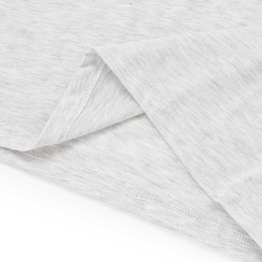 スターモチーフオフショル風レイヤードTシャツ(130~160cm) グレー 130cm
