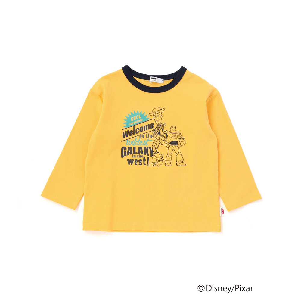 【TOY STORY】バックロゴビッグTシャツ(90~160cm) ブラック 110cm