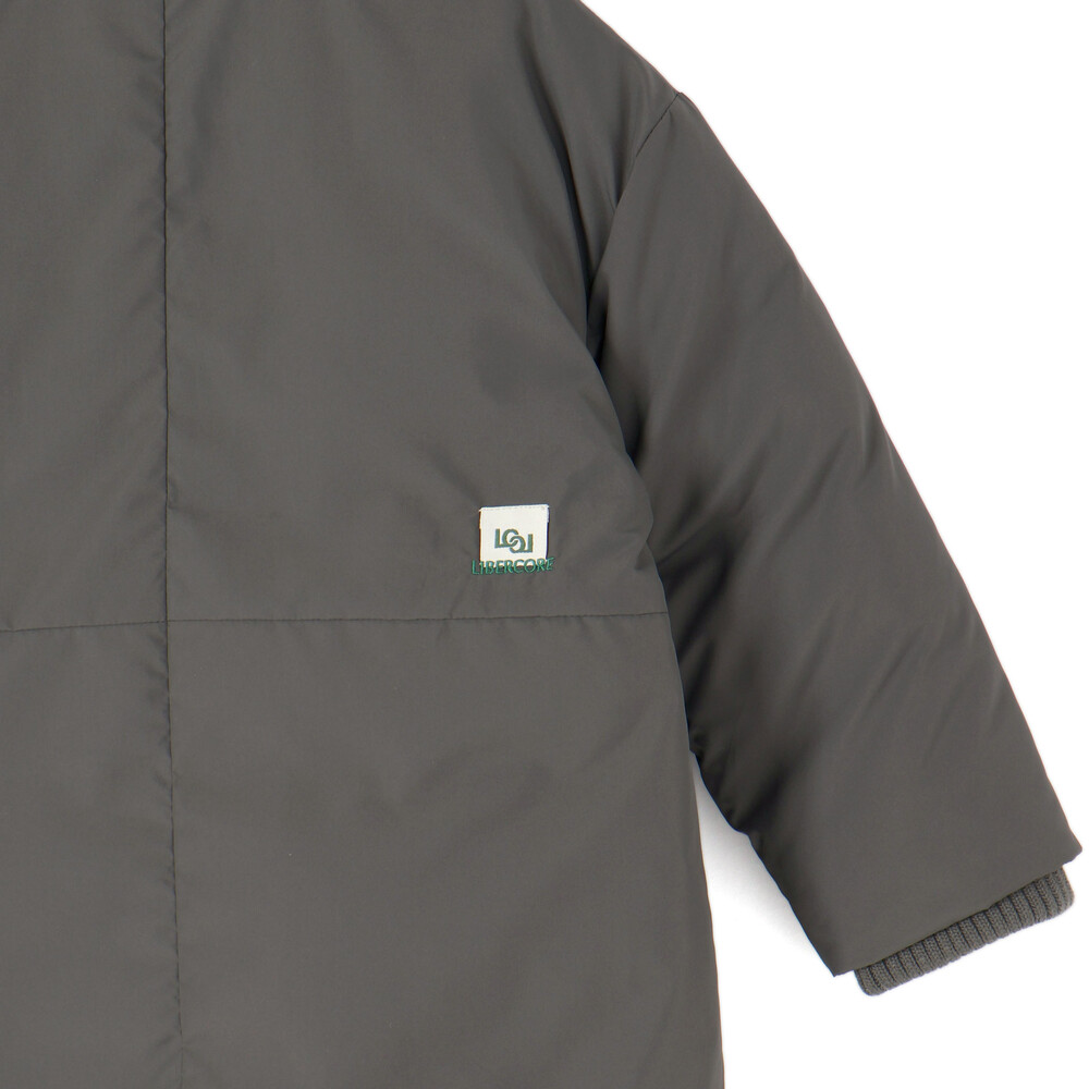 中綿タフタモンスターコート親子お揃い(95~140cm) グレー S(95-110cm)