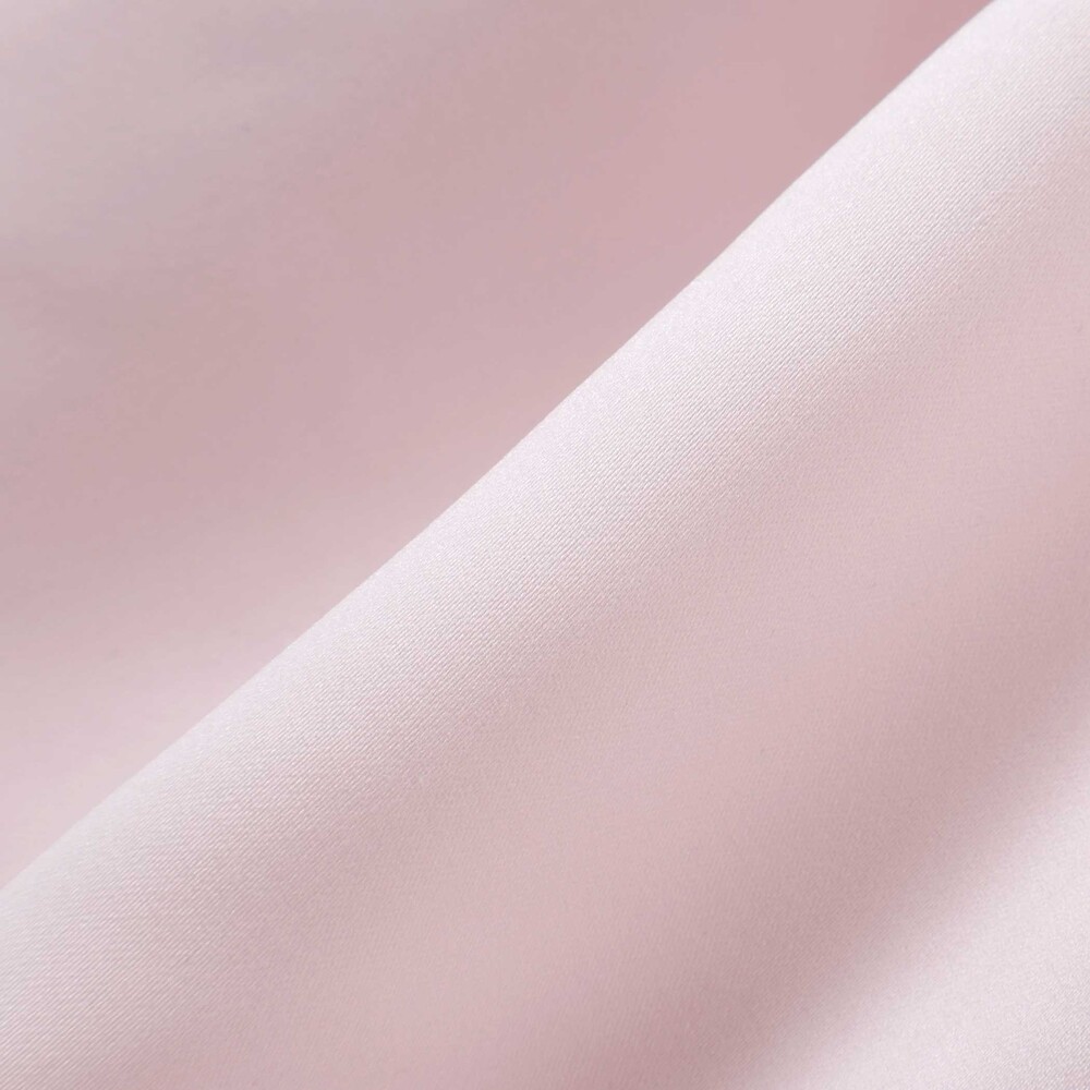 【日本製】サテンチュールモチーフドレス(70~90cm) ピンク S(70-80cm)