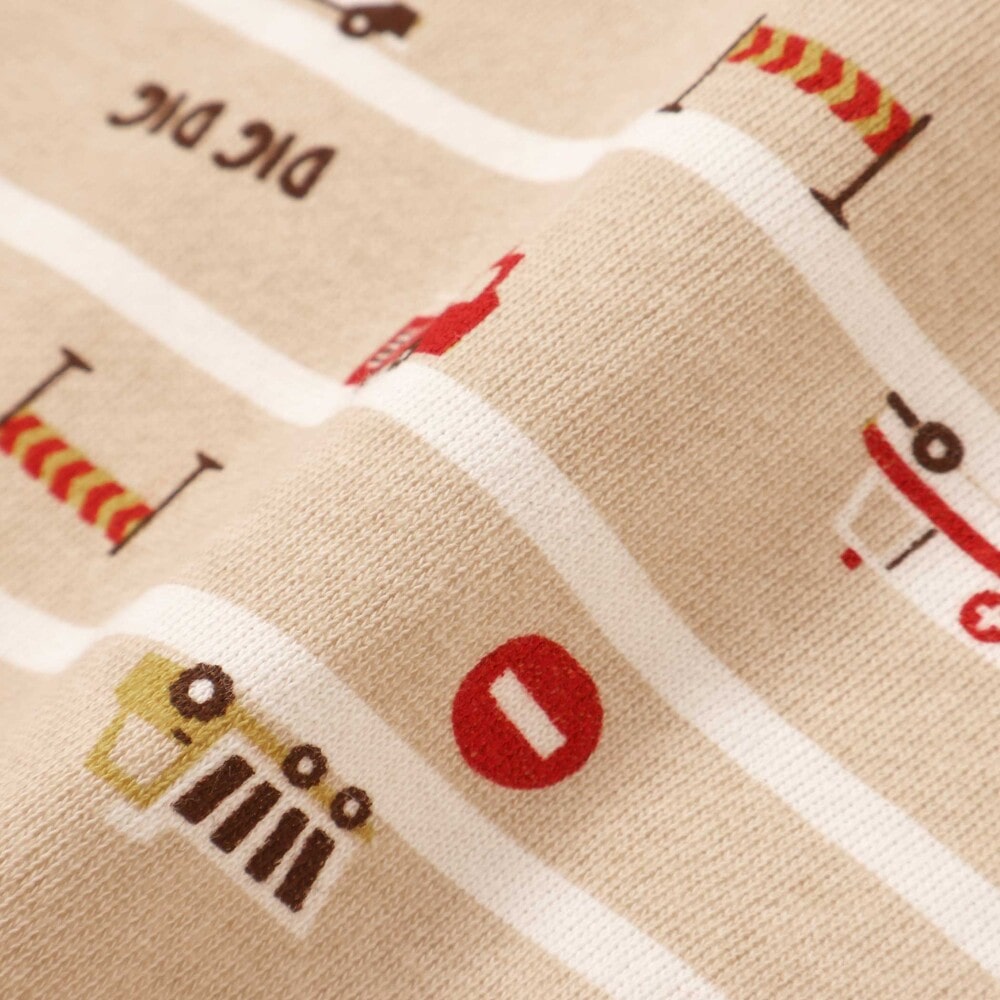 デニムカンガルーポケット付きトレーナー(80~130cm) オフホワイト系 80cm