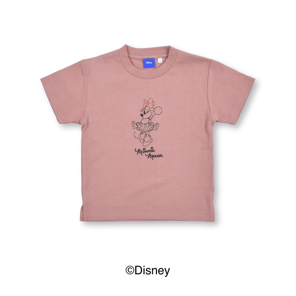 Disney ミッキーマウス トイ ストーリー ミニーマウス くまのプーさん ラプンツェル 刺繍 半袖 Tシャツ 80 130cm 80cm パープル トップス 子供服べべの公式通販サイト Bebe Mall