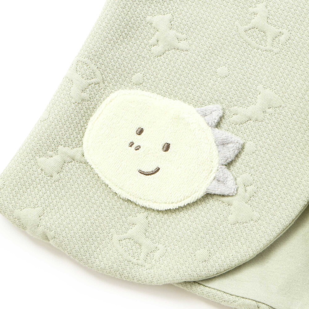 【アニマルシリーズ】ウサギクマ恐竜モチーフベストベビー(70~80cm) ピンク ワンサイズ