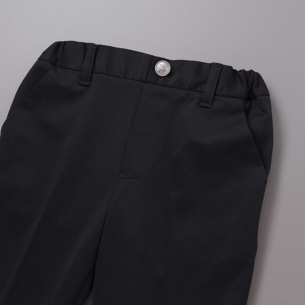 モクロディ裾ダブルハーフパンツ(110~130cm) ネイビー 110cm