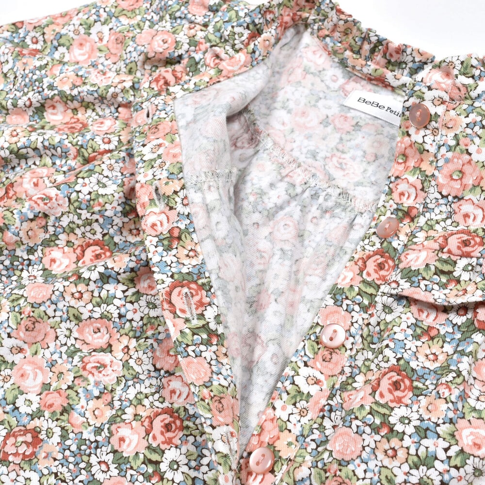 服No.15 ワンピース ピンクの花柄