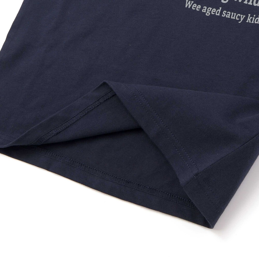 2WAYフードパーカー&ロゴ半袖Tシャツセット(110~160cm) ブラック 110cm