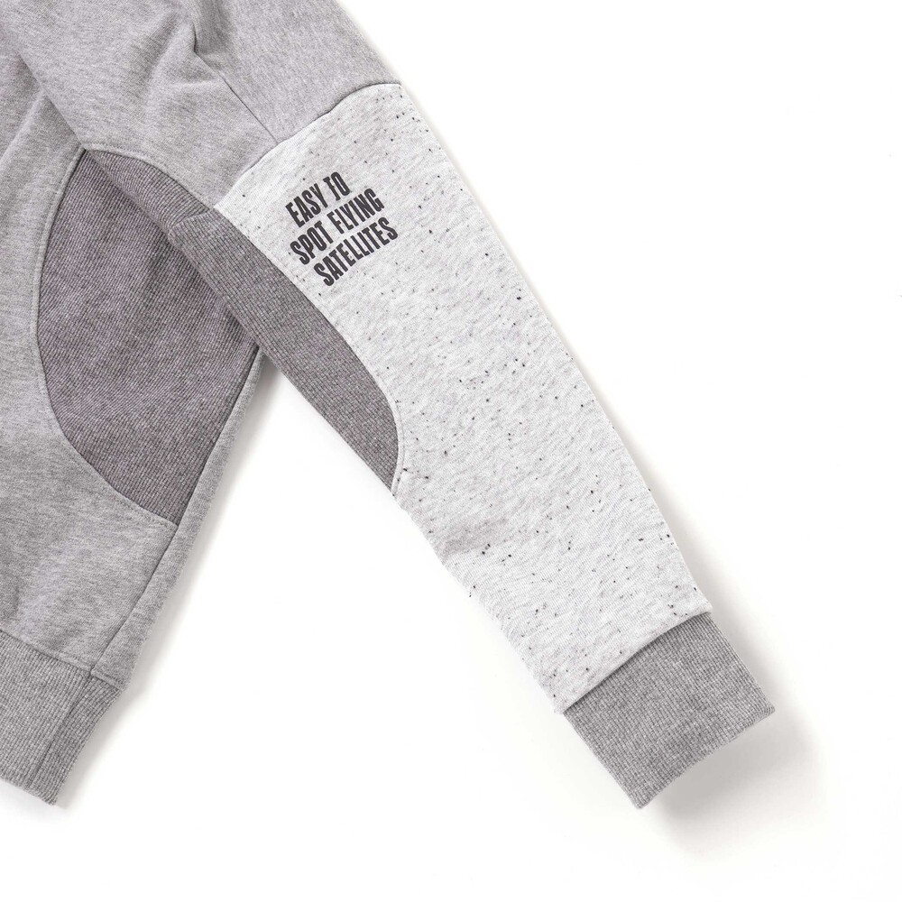 円形切り替えBIG裏毛トレーナー(100~160cm) グレー 110cm