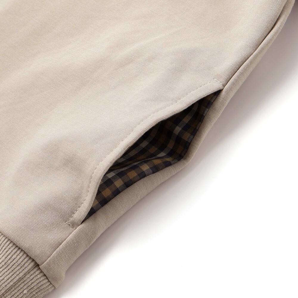 襟付き裏チェックトレーナー(110~160cm) ネイビー 110cm