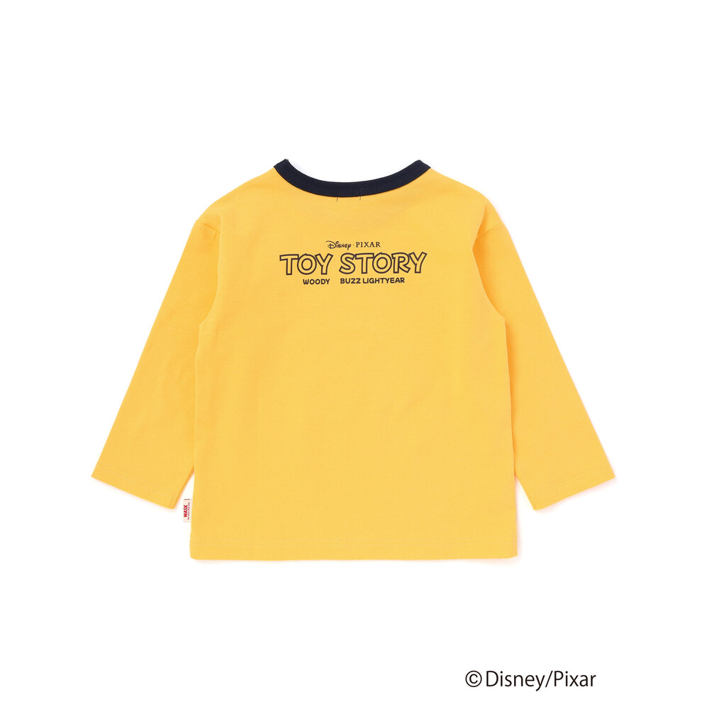 【TOY STORY】バックロゴビッグTシャツ(90~160cm) ブラック 110cm