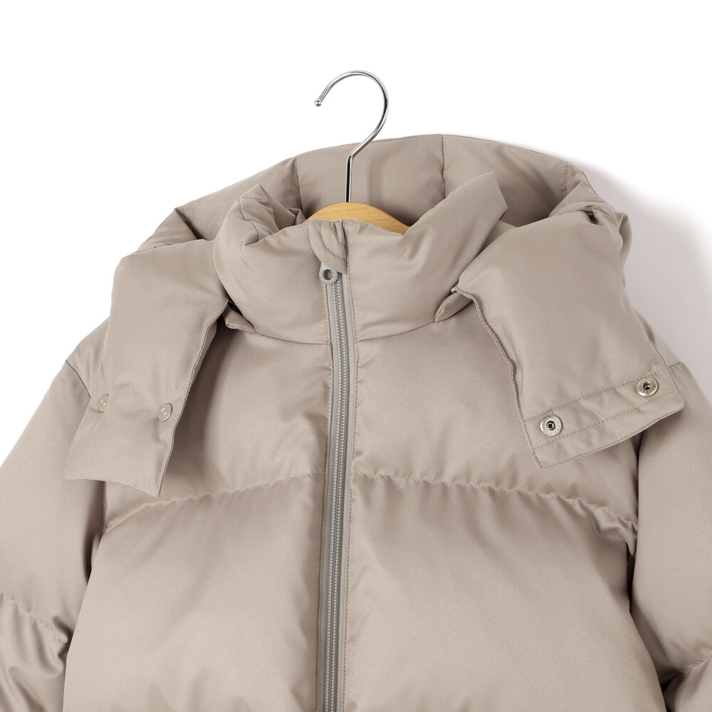 リモンタポリエステルツイルボリュームダウンジャケット親子お揃い(95~140cm) ブラック S(95-110cm)