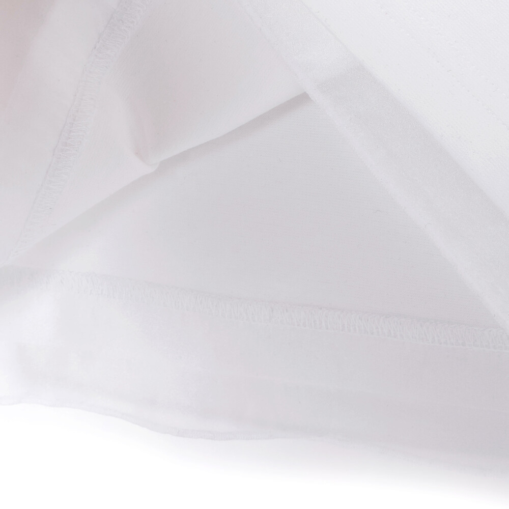 ポンチシアー切り替えポワン袖Tシャツ親子お揃い(110~140cm) ブラック M(110~125cm)