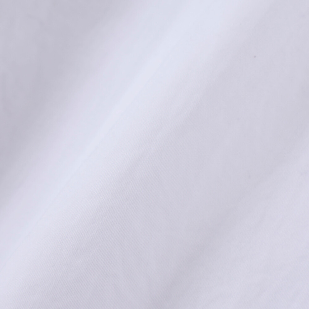 袖口フリルサテン長袖ブラウス(110~130cm) ホワイト 110cm