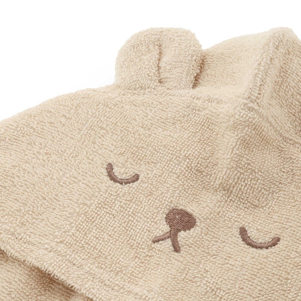 クマウサギおくるみ+ラトルセットベビー ピンク ワンサイズ