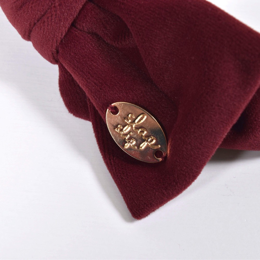 チャーム ベロアフリース リボン カチューム ベビー ネイビー ワンサイズ