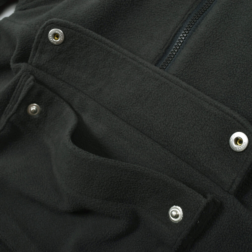 フリース ハーフジップ ポケット 付き トレーナー (90~150cm)(90cm ブラック): トップス-子供服べべの公式通販サイト 「BEBE  MALL」