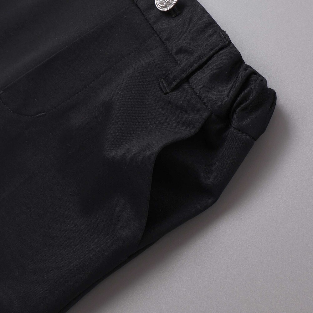 モクロディ裾ダブルハーフパンツ(110~130cm) ネイビー 110cm