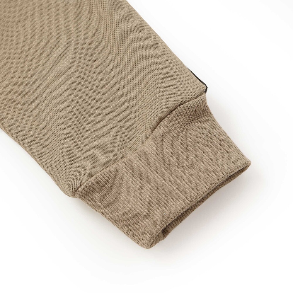 【限定商品】裏毛エルボーパッチトレーナー(95~150cm) ブラック 95cm