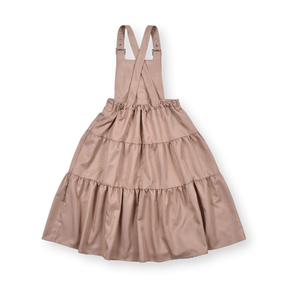 ティアード ジャンパースカート(130~160cm) ブラック 130cm