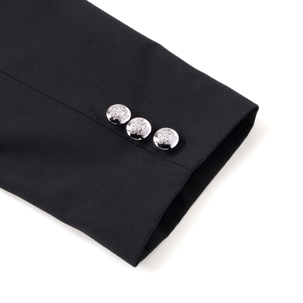 エンブレムジャケット(140~160cm) ブラック 140cm