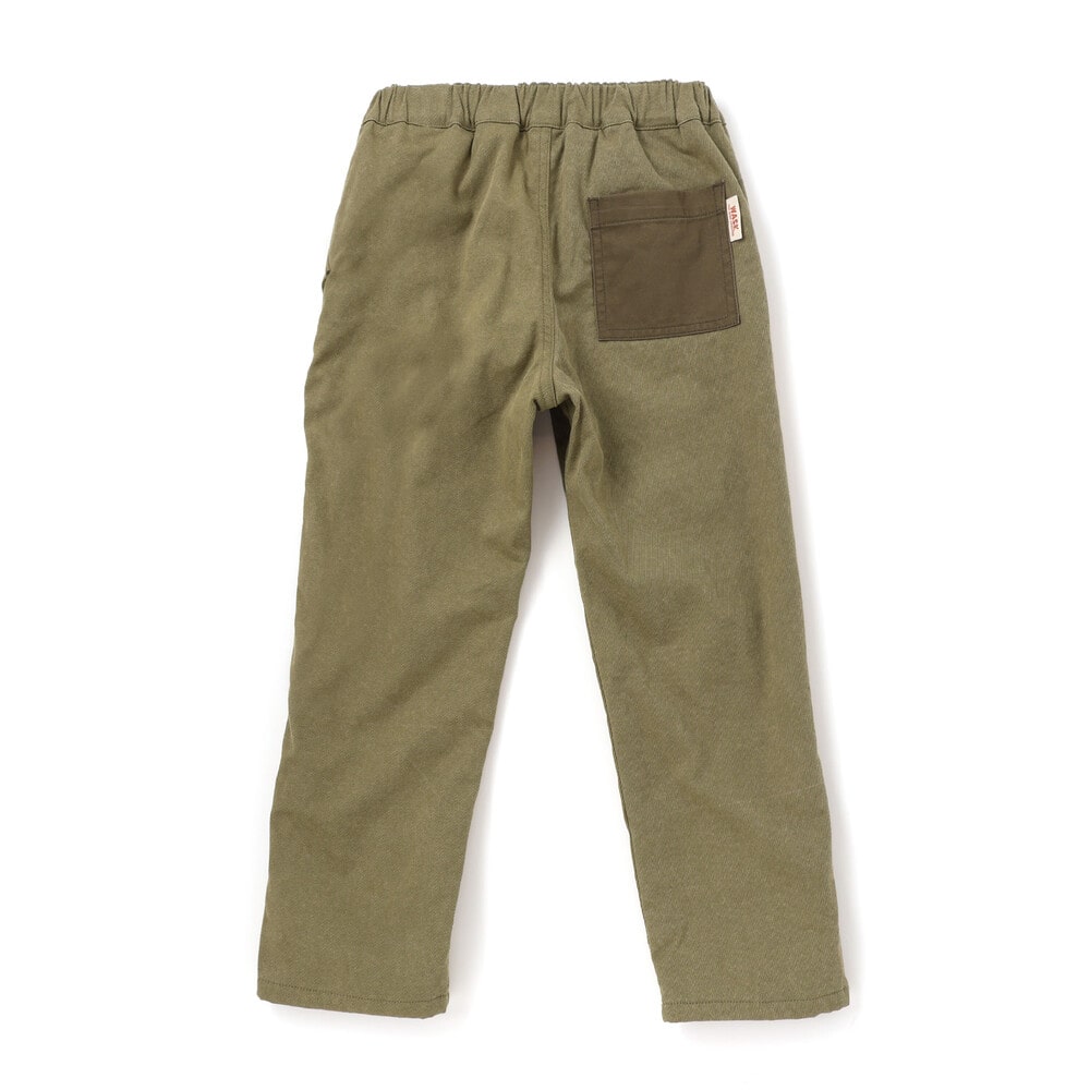 サイド切り替えストレッチトレートパンツ(110~160cm) ネイビー 110cm