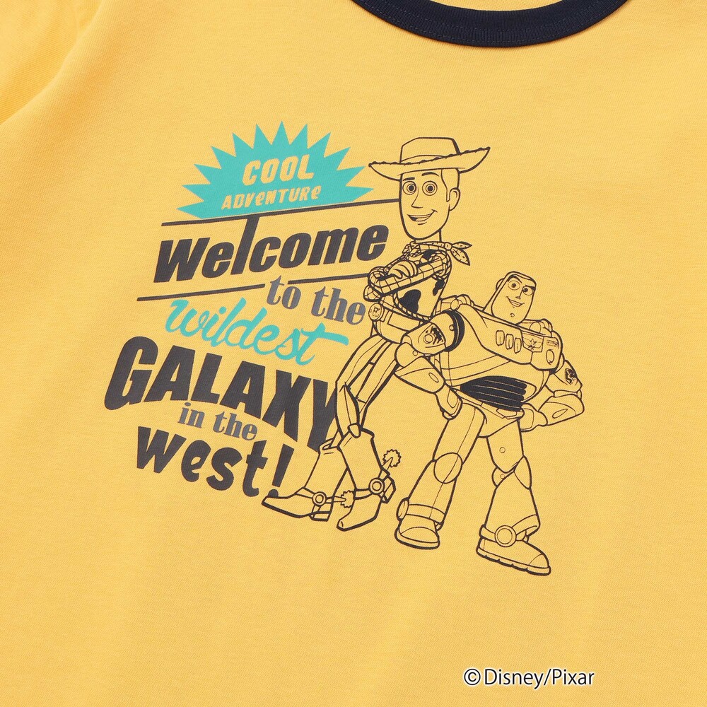 【TOY STORY】バックロゴビッグTシャツ(90~160cm) ブラック 110cm