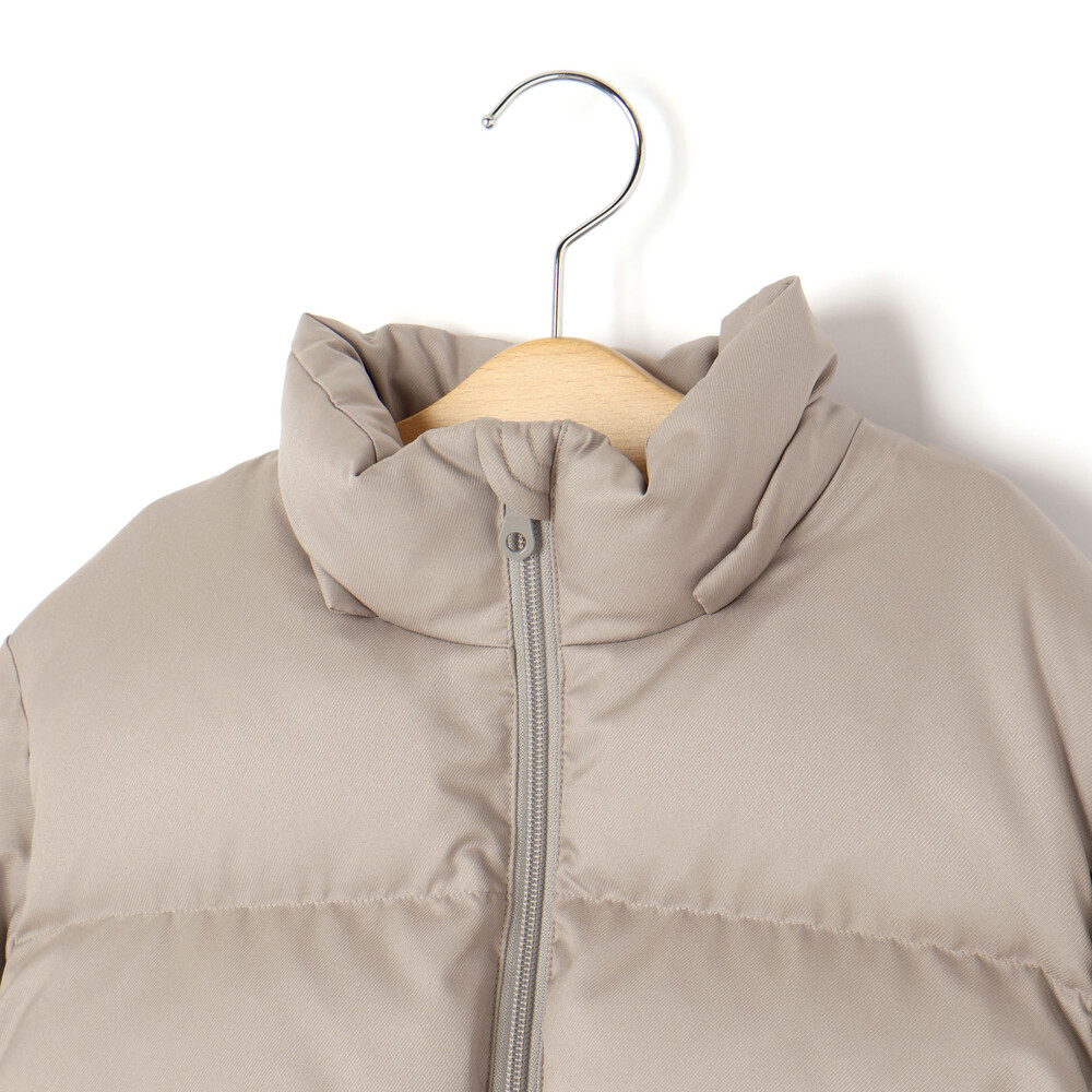 リモンタポリエステルツイルボリュームダウンジャケット親子お揃い(95~140cm) ブラック S(95-110cm)