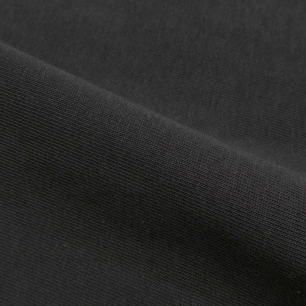ジグザグステッチレタリングロゴ天竺長袖Tシャツ 親子お揃い(110~140cm) グレー M(110~125cm)