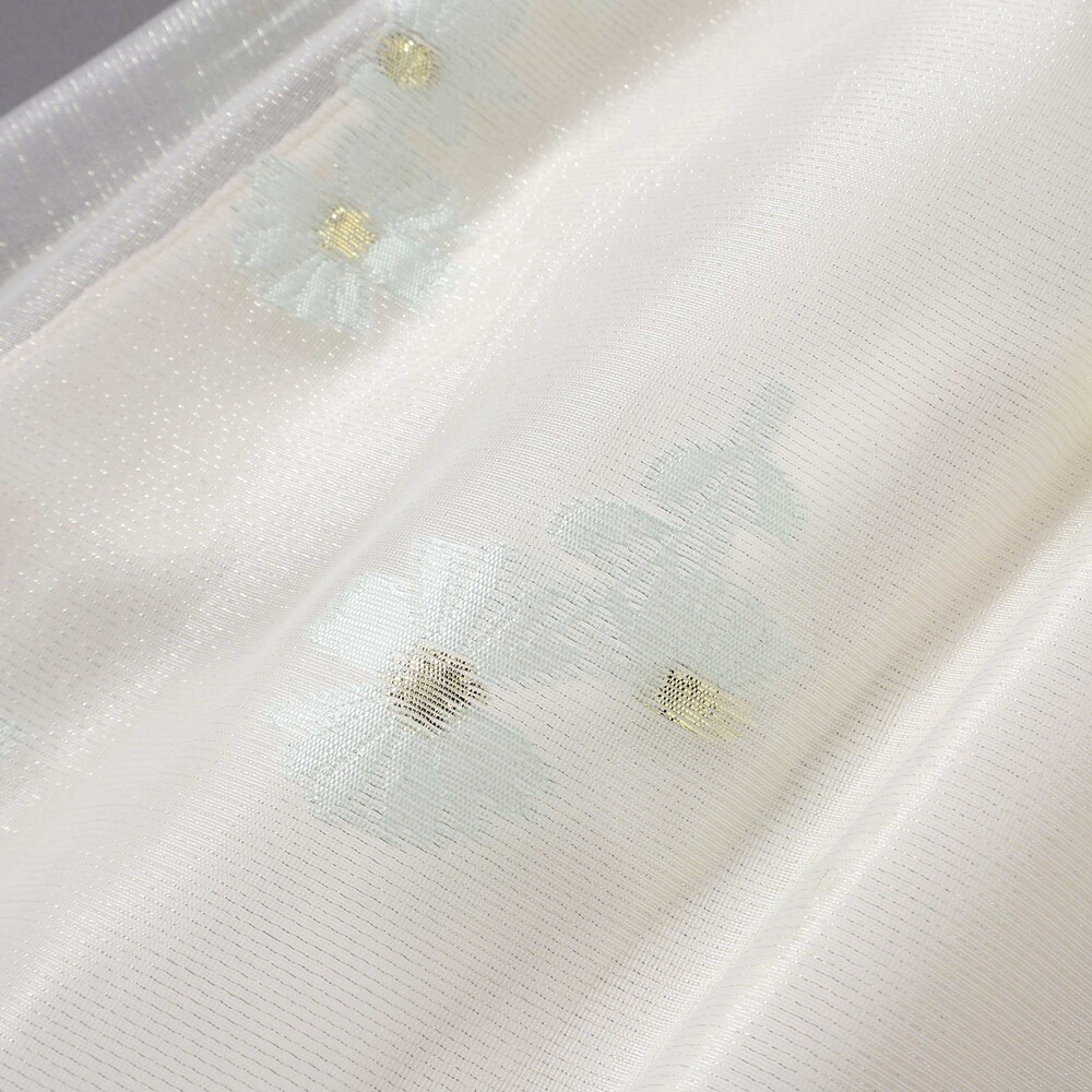 ラメオーガンジーフラワージャンパースカート(100~130cm) グリーン系 100cm