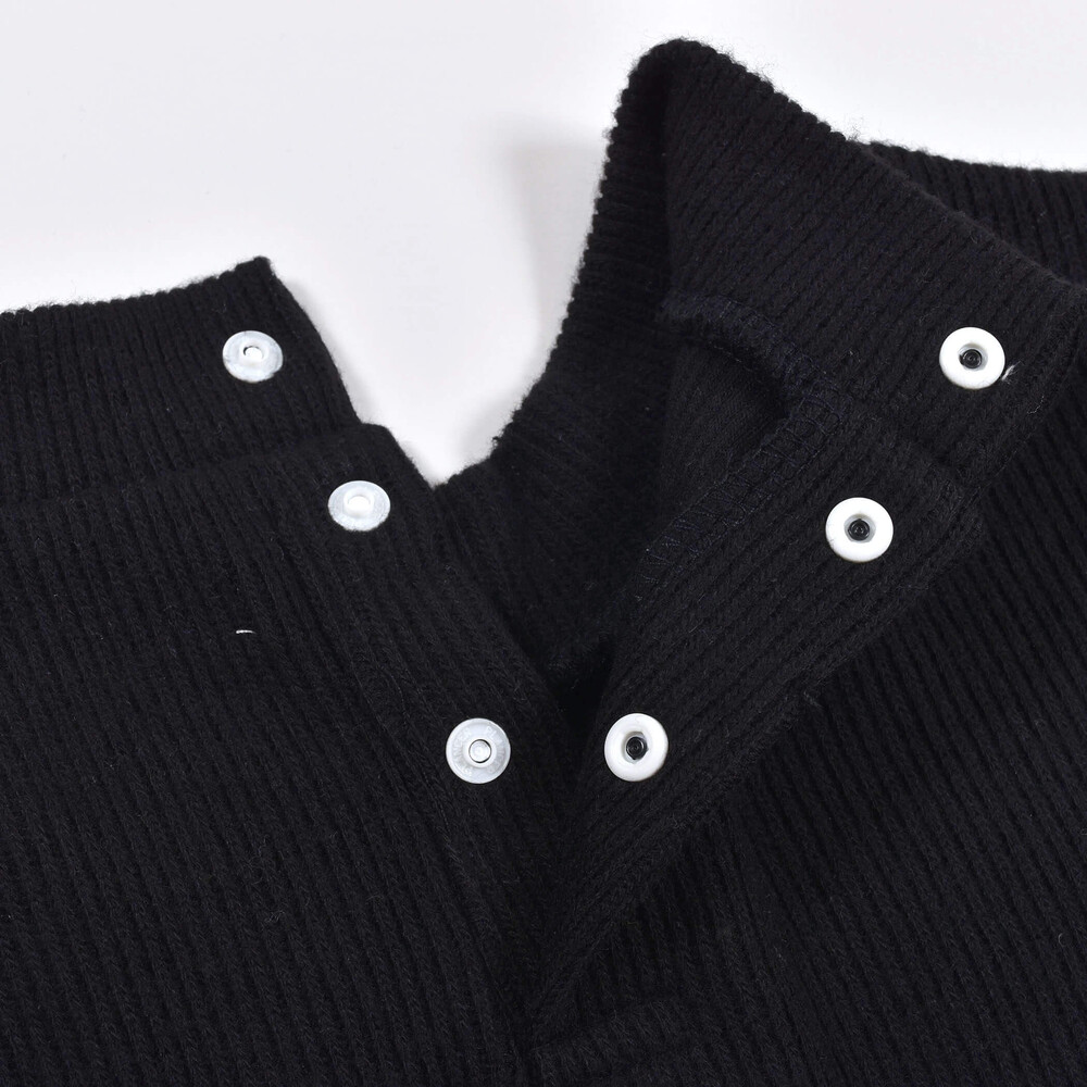 千鳥 柄 チェック 柄 ドッキング ワンピース (80~130cm) ブラック 90cm