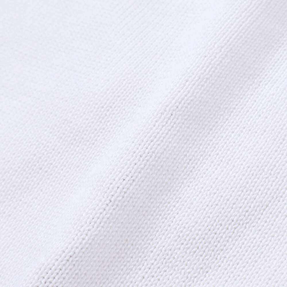 縁スカラップパール調ボタンニットカーディガン(110~130cm) ホワイト 110cm