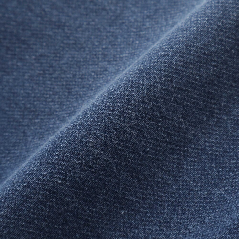 恐竜くるまキーチェーン刺しゅうデニムニットパンツ(80~130cm) ネイビー 80cm