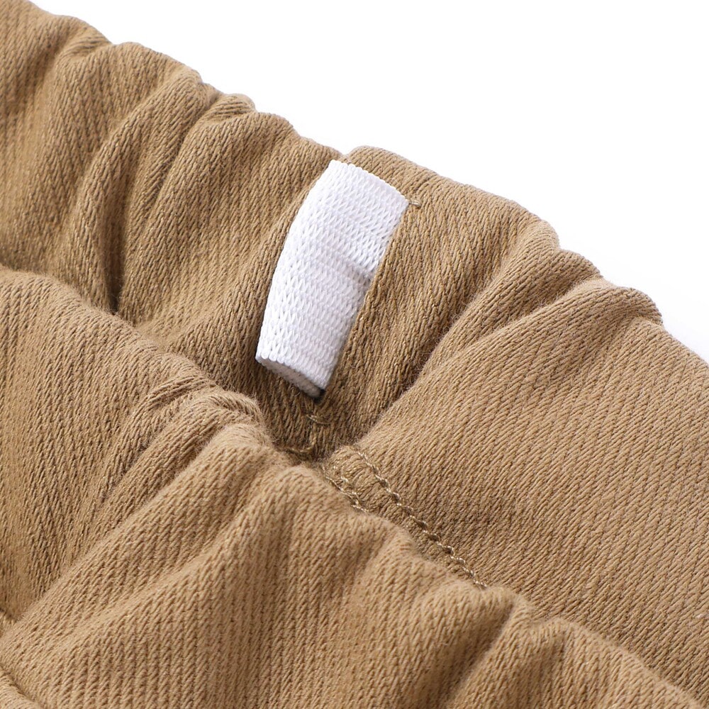 配色ツイル裏起毛ロングパンツ(80~130cm) ネイビー 80cm