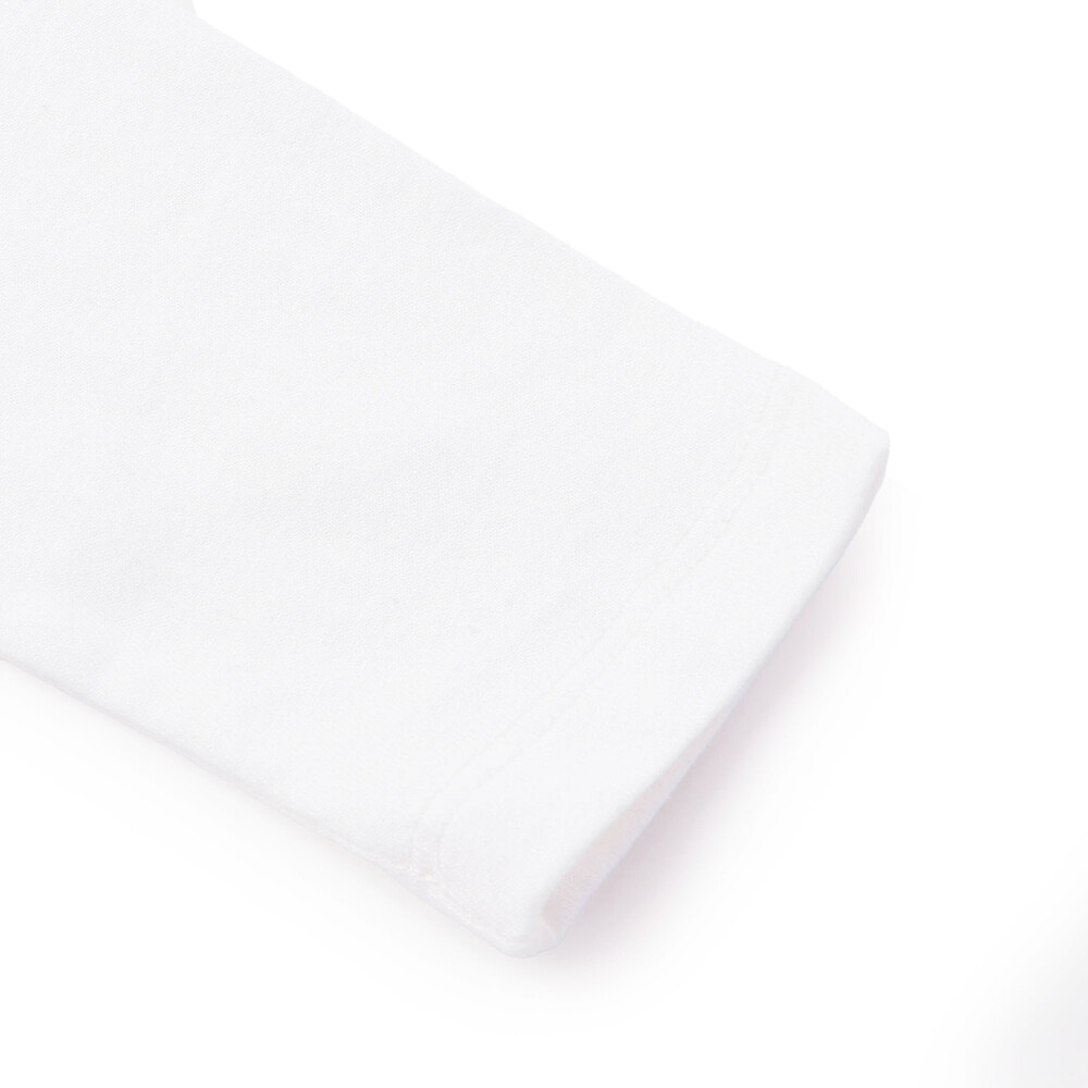 イチゴ刺しゅう裾フリル長袖Tシャツ(80~130cm) ピンク 80cm