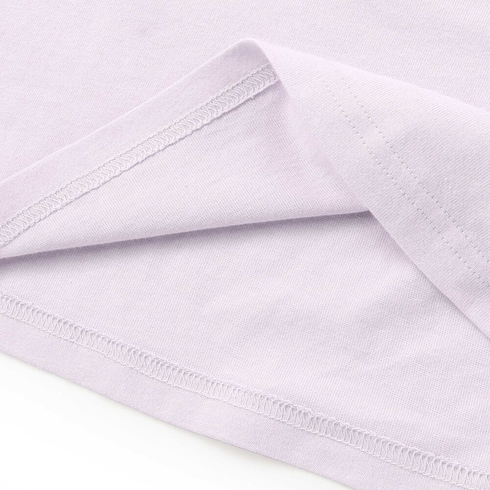 【サンリオキャラクターズxSLAPSLIP】パッチ刺しゅう肩フリル長袖Tシャツ(80~130cm) パープル 80cm