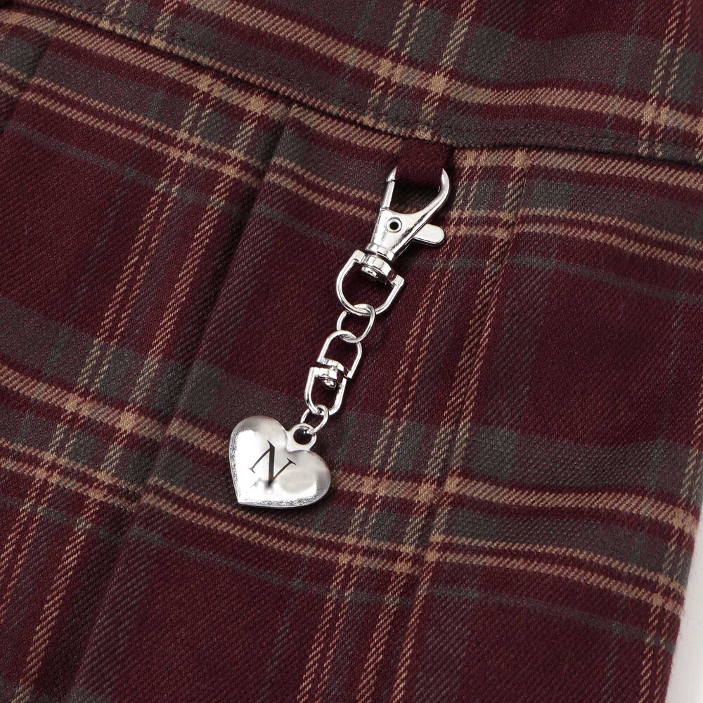 レイヤードプリーツスカパン(110~150cm) ネイビー 110cm