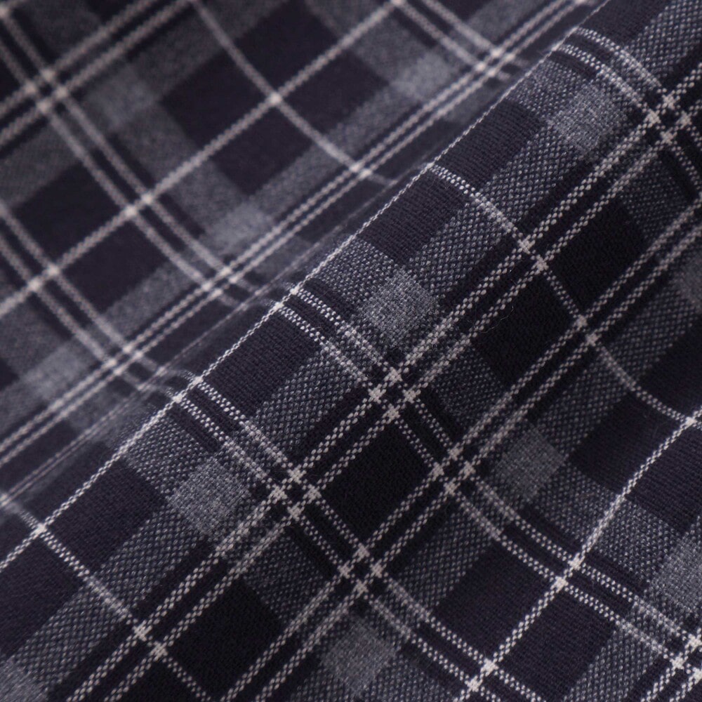 ボレロ+リボンタイ付きチェックワンピースセット(110~130cm) ネイビー系 110cm