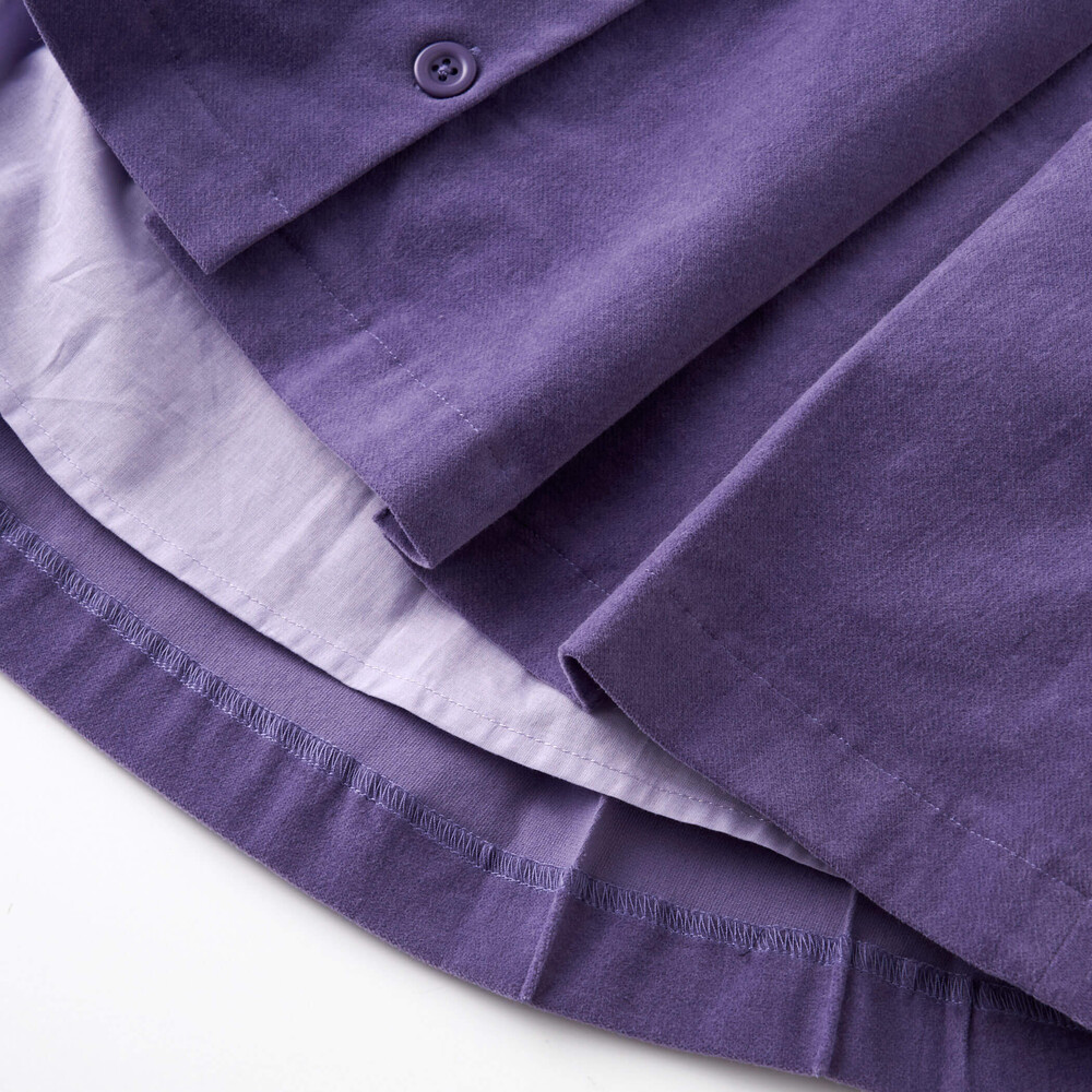 【お揃い】ボックスプリーツモールスキンジャンパースカート(90~150cm) ブラック 90cm