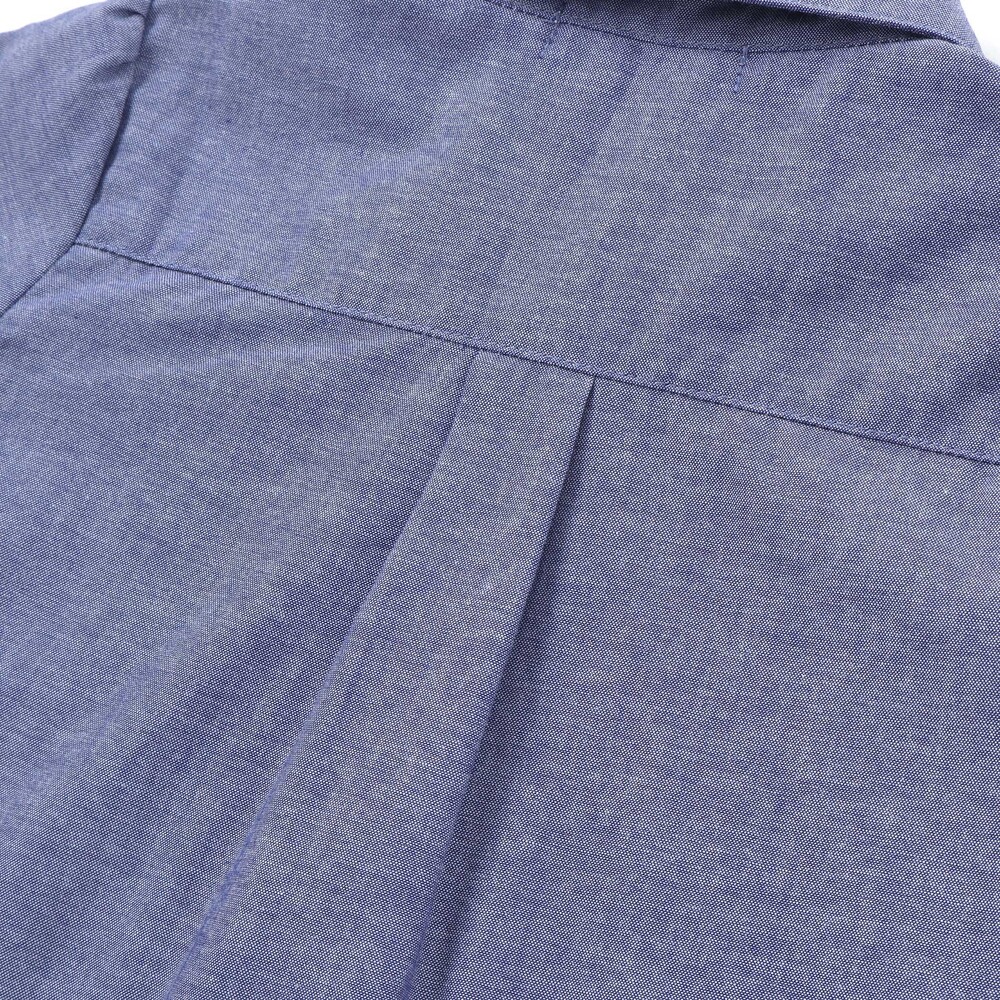 【限定商品】ダンガリーブラウス+ショートパンツセットアップ(95~150cm) レッド 95cm