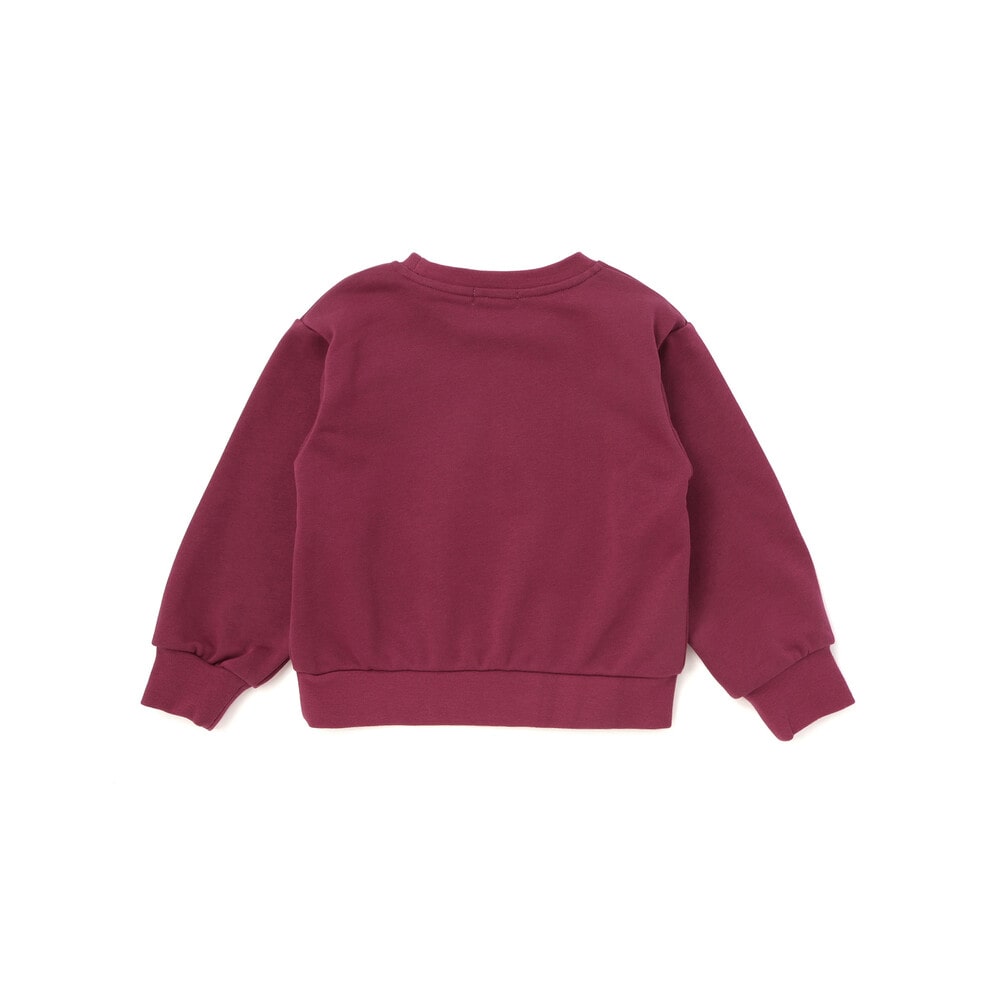 【限定商品】フラワーハート刺しゅうトップス+キュロットセット(95~150cm) ネイビー 95cm