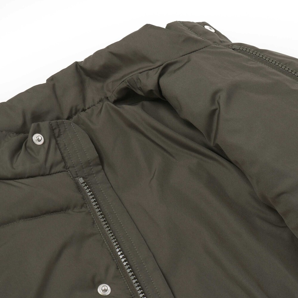 【限定商品】ワッペン付きタフタダウンコート(95~160cm) グリーン 95cm