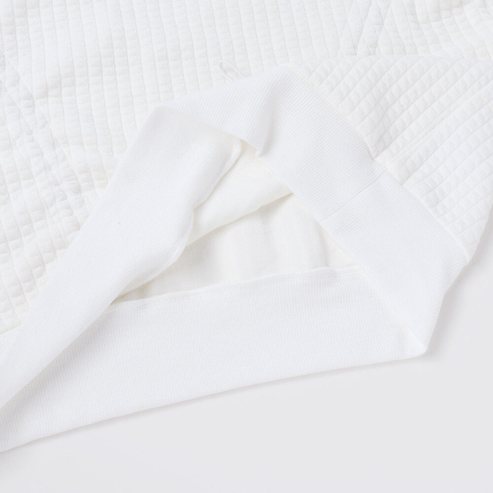 膨れジャガードトドロストトップス(130~160cm) ブラック 130cm