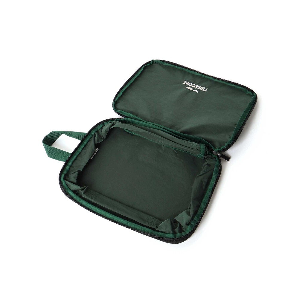 【トラベルポーチ付き】天竺スリット入りTシャツ2枚セット親子お揃い(110~140cm) グレー M(110~125cm)