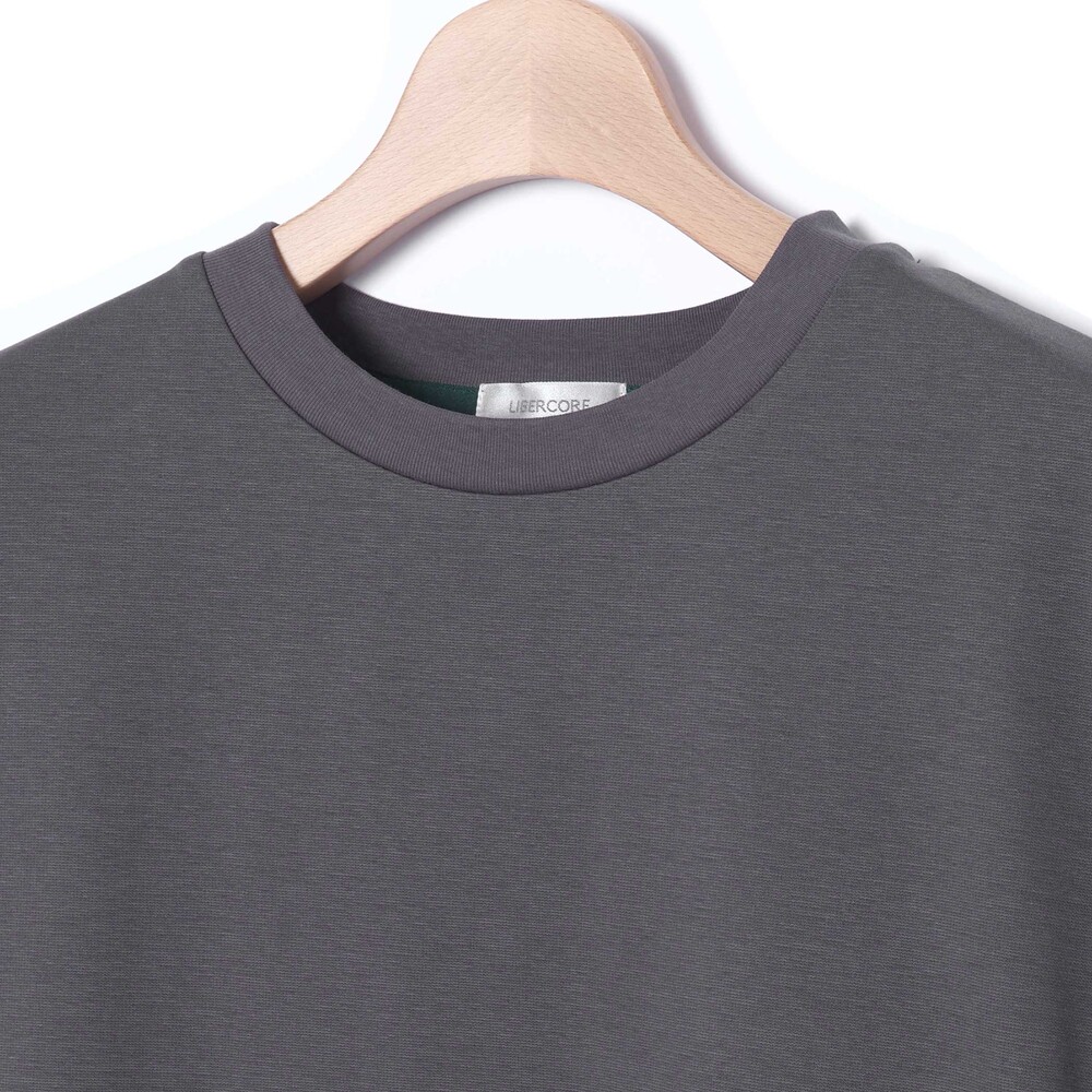 (ペチコート付)ポンチ+メタリックボイルスカートドッキング半袖ワンピース親子お揃い大人(140~160cm) ブラック S(140~150cm)