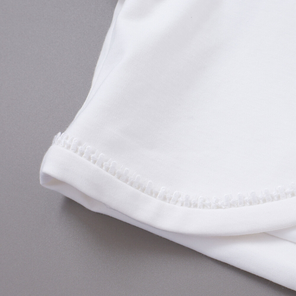 ストレッチポンチレース付きジャケット(110~130cm) ホワイト 110cm