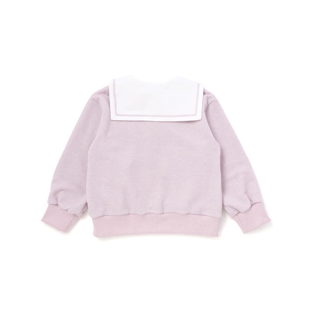 セーラーカラー刺しゅうジャケット(90~130cm) ブルー 90cm