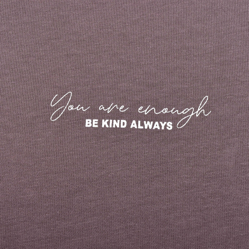 色 柄 バリエーション 長袖 Tシャツ (80~130cm) ブラウン 100cm