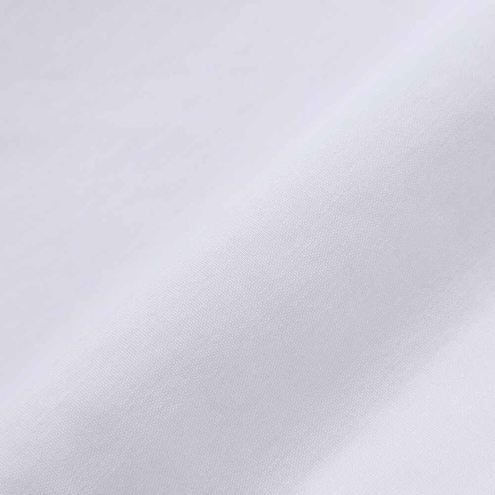 ストレッチウェザー付け襟キャンディスリーブブラウス(90~160cm) ホワイト 90cm