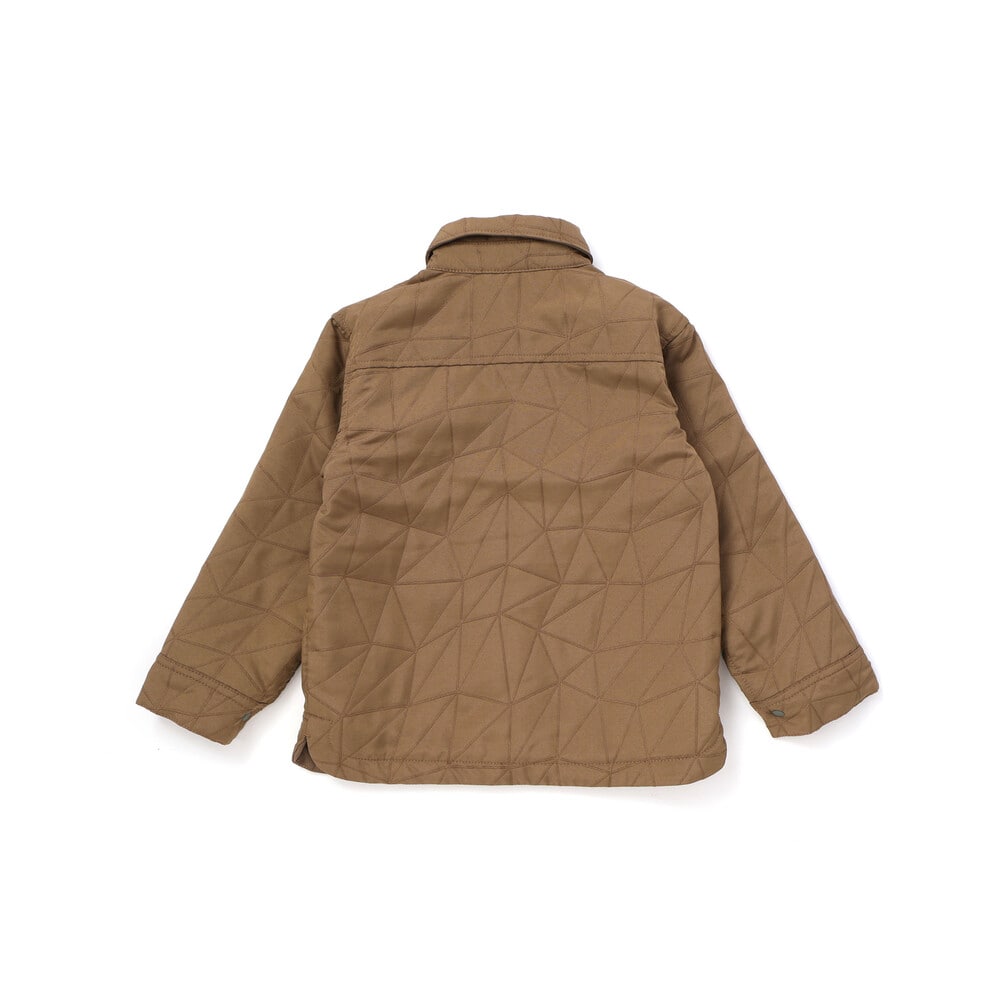 【限定商品】三角キルティングジャケット(95~150cm) ブラック 100cm
