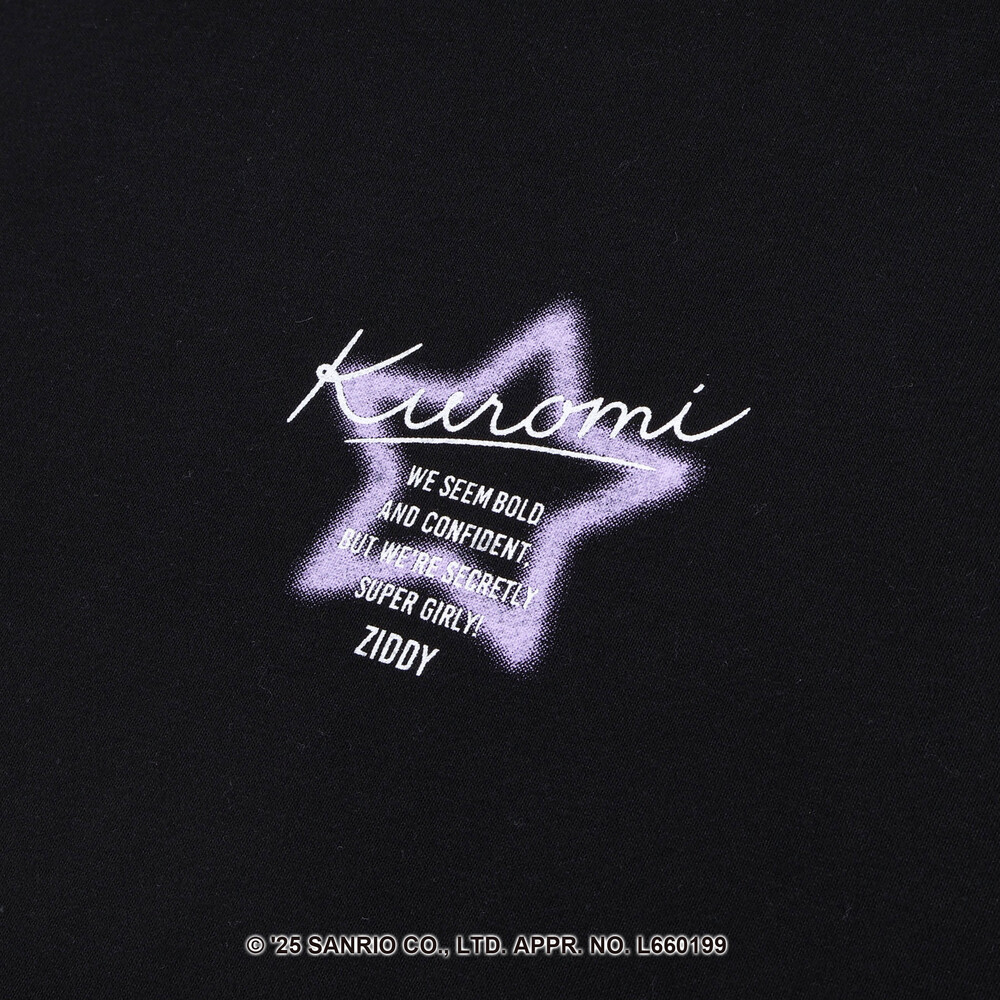 【クロミ】ロゴプリント刺しゅうフーディ(130~160cm) オフホワイト 130cm